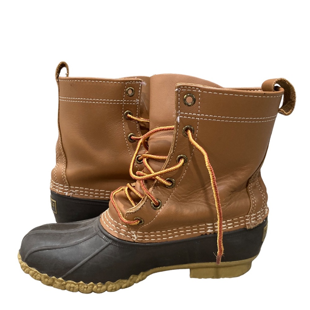 LL Bean Boots by L.L. Bean. Women’s size 7 tan waterproof leather duck boots.